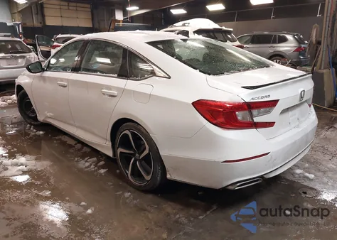 2022 Honda Accord Sport z USA, uszkodzony, nr VIN 1HGCV1F32NA061049